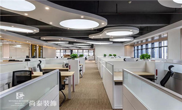 投資公司辦公室裝修設(shè)計，沉穩(wěn)大氣、鋼煉精簡！